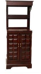 Woodsworth Casa Blanco Solid Wood Bar Unit In Colonial Maple Finish