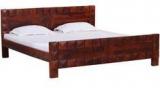 Woodsworth Casa Blanco Solid Wood King Sized Bed In Colonial Maple Finish