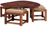 Woodsworth Casa Madera Coffee Table Set In Honey Oak Finish