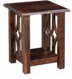 Woodsworth Casa Madera End Table In Provincial Teak Finish