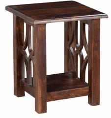 Woodsworth Casa Madera End Table in Provincial Teak Finish