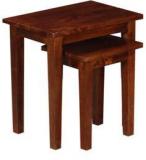 Woodsworth Casa Madera Set Of Tabels In Provincial Teak Finish