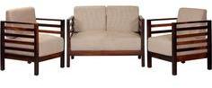 Woodsworth Casa Madera Sofa Set In Dual Tone Finish