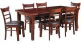 Woodsworth Casa Madera Solid Wood Dining Set In Honey Oak Finish