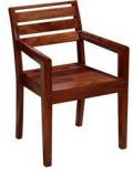 Woodsworth Casa Rio Arm Chair In Colonial Maple Finish