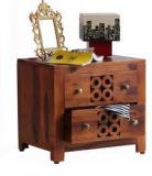 Woodsworth Casa Rio Bed Side Table In Honey Oak Finish