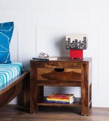 Woodsworth Casa Rio Bed Side Table in Provincial Teak Finish