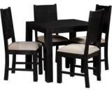 Woodsworth Casa Rio Four Seater Dining Set In Espresso Walnut Finish