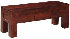 Woodsworth Casa Rio Sheesham Wood Entertainment Unit in Colonial Maple Finish