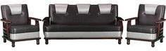 Woodsworth Casa Rio Sofa Set In Dual Tone Finish