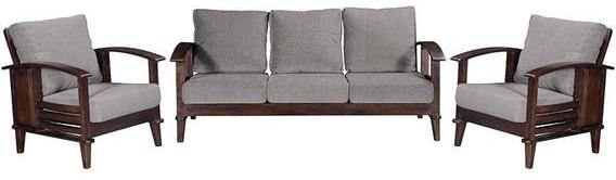 Woodsworth Casa Rio Sofa Set In Provincial Teak Finish