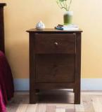 Woodsworth Cashmere Bed Side Table In Provincial Teak Finish