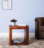 Woodsworth Cassia End Table In Honey Oak Finish