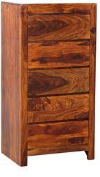 Woodsworth Cassia Solid Wood Chest Of Drawers In Colonial Maple Finish