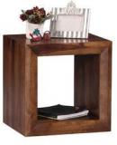 Woodsworth Cassia Solid Wood End Table In Provincial Teak Finish