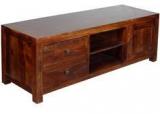 Woodsworth Cayenne Minimalist Entertainment Unit Provincial Teak