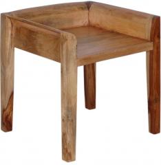 Woodsworth Cayenne Solid Wood Stool in Natural Mango Wood Finish