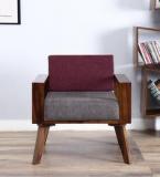 Woodsworth Cheney One Seater Sofa In Provincial Teak Finish