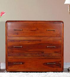 Woodsworth Cincinnati Chest Of Drawers In Honey Oak Finish