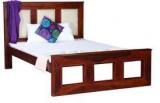 Woodsworth Ciudad Solid Wood Single Bed In Honey Oak Finish