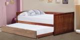 Woodsworth Clara Single Bed With Pull Out In Oak Finish