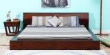 Woodsworth Clio Queen Size Bed In Honey Oak Finish