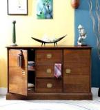 Woodsworth Clio Sideboard In Rustic Brown Finish