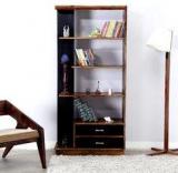 Woodsworth Coloma Book Shelf In Dual Tone Finish