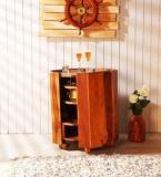 Woodsworth Colville Bar Cabinet In Provincial Teak Finish