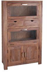 Woodsworth Concepcion Book Case In Natural Sheesham Finish