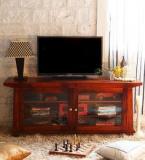 Woodsworth Connell Entertainment Unit In Honey Oak Finish