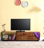 Woodsworth Connell Entertainment Unit In Provincial Teak Finish