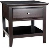 Woodsworth Cordoba Bed Side Table In Espresso Walnut Finish