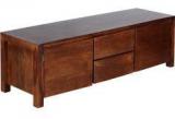 Woodsworth Cordoba Solid Wood Entertainment Unit In Provincial Teak Finish