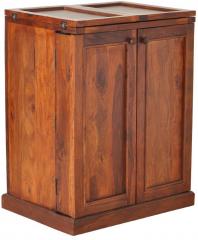 Woodsworth Cucuta Bar Cabinet in Colonial Maple Finish