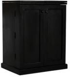 Woodsworth Cucuta Solid Wood Bar Cabinet In Espresso Walnut Finish