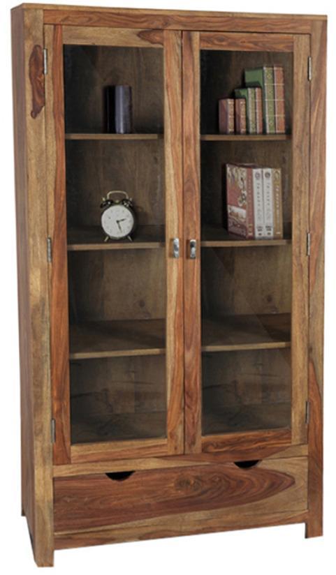 Woodsworth Curitiba Book Case in Natural Sheesham Finish