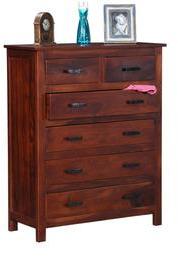 Woodsworth Curitiba Chest Of Drawers In Honey Oak Finish