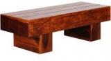 Woodsworth Curitiba Low Height Solid Wood Coffee Table In Honey Oak Finish