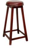 Woodsworth Curitiba Stool In Colonial Maple Finish