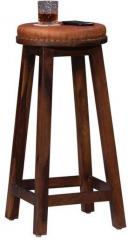 Woodsworth Curitiba Stool in Provincial Teak Finish