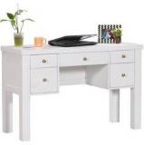 Woodsworth Curitiba Study & Laptop Table In White Finish