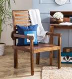 Woodsworth Dallas Arm Chair In Provincial Teak Finish