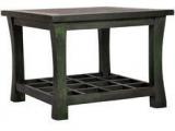 Woodsworth Darwin Solid Wood Coffee Table In Green Oak Finish