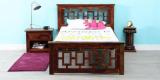 Woodsworth Des Moines Single Bed In Provincial Teak Finish