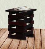 Woodsworth Dewey End Table In Passion Mahogany Finish