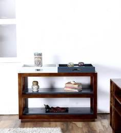 Woodsworth Dixon Console Table In Provincial Teak Finish