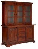 Woodsworth Downing Hutch Cabinet In Colonial Maple Finish