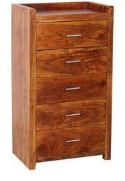 Woodsworth Dufferin Chest Of Drawers In Colonial Maple Finish