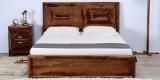 Woodsworth Dutton King Size Bed In Provincial Teak Finish